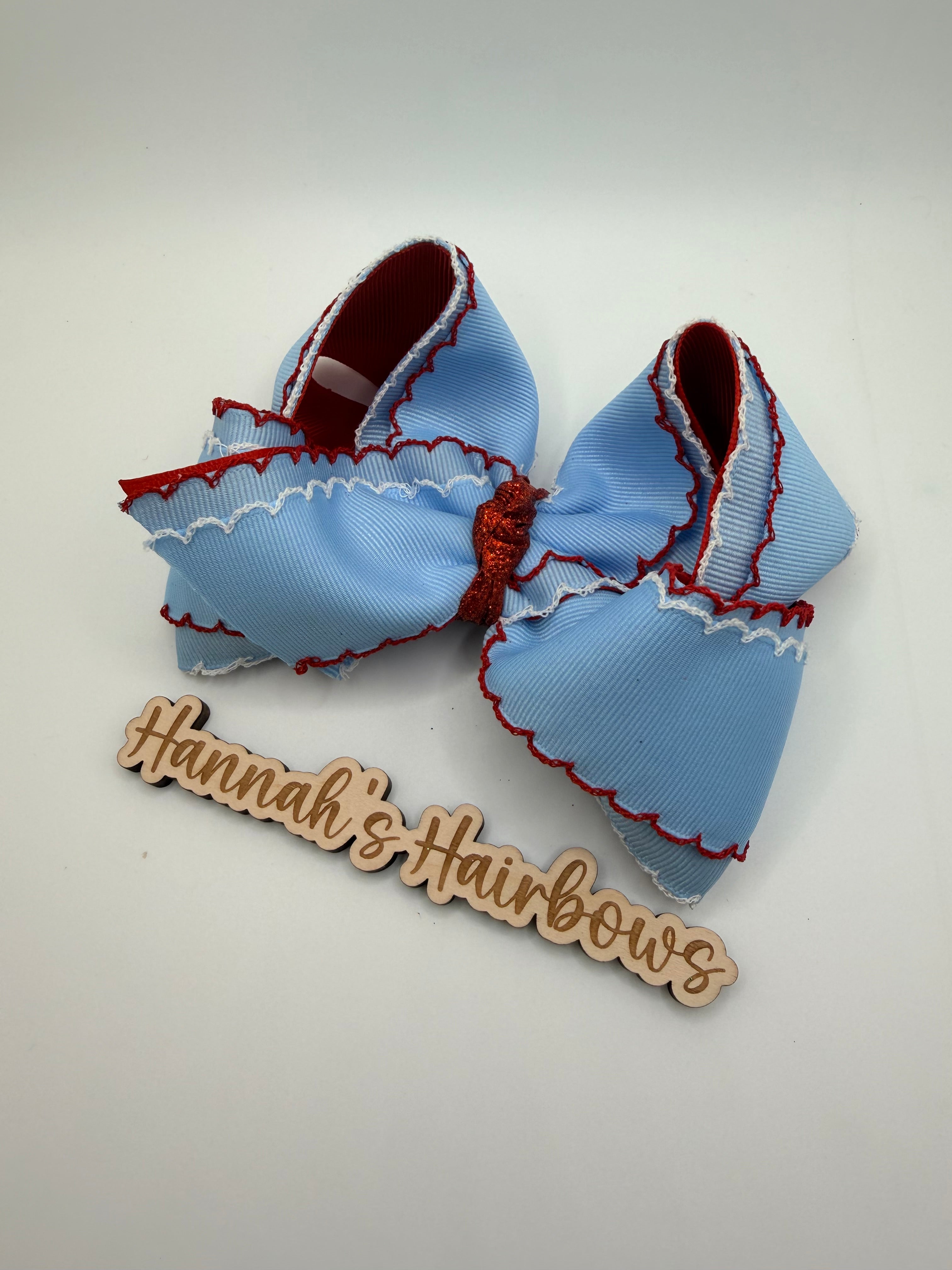 Baby Blue Moonstitch