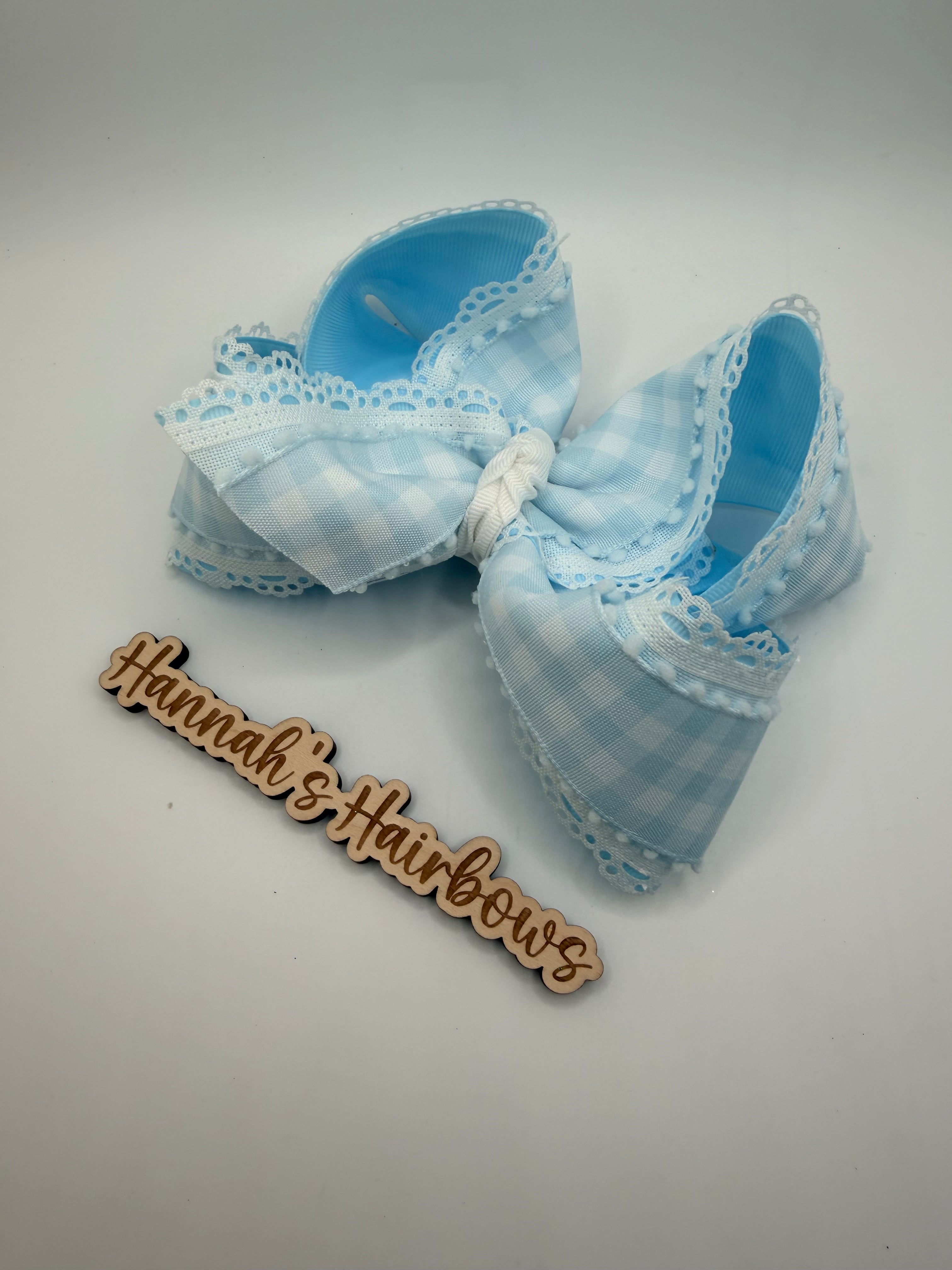 Light Blue Gingham