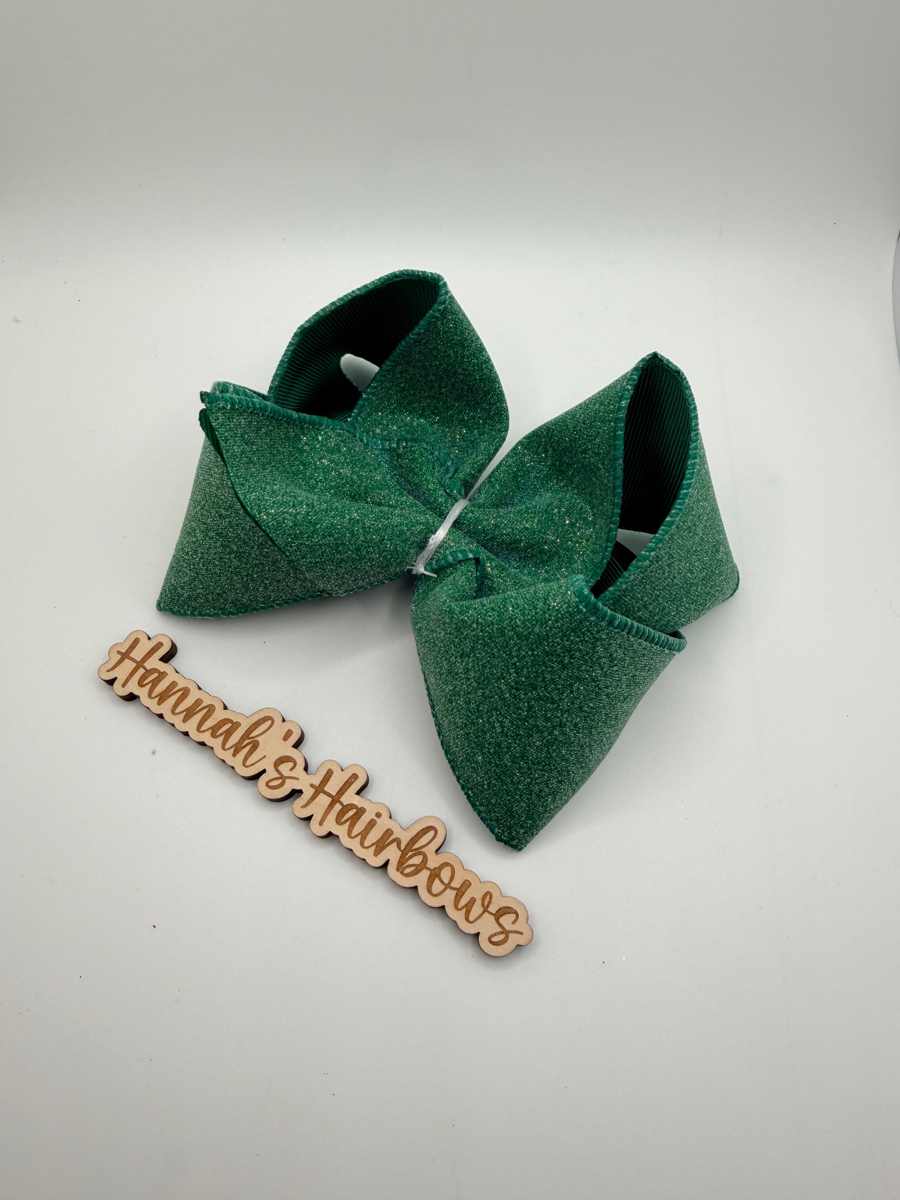 Hunter Green Glitter Standard