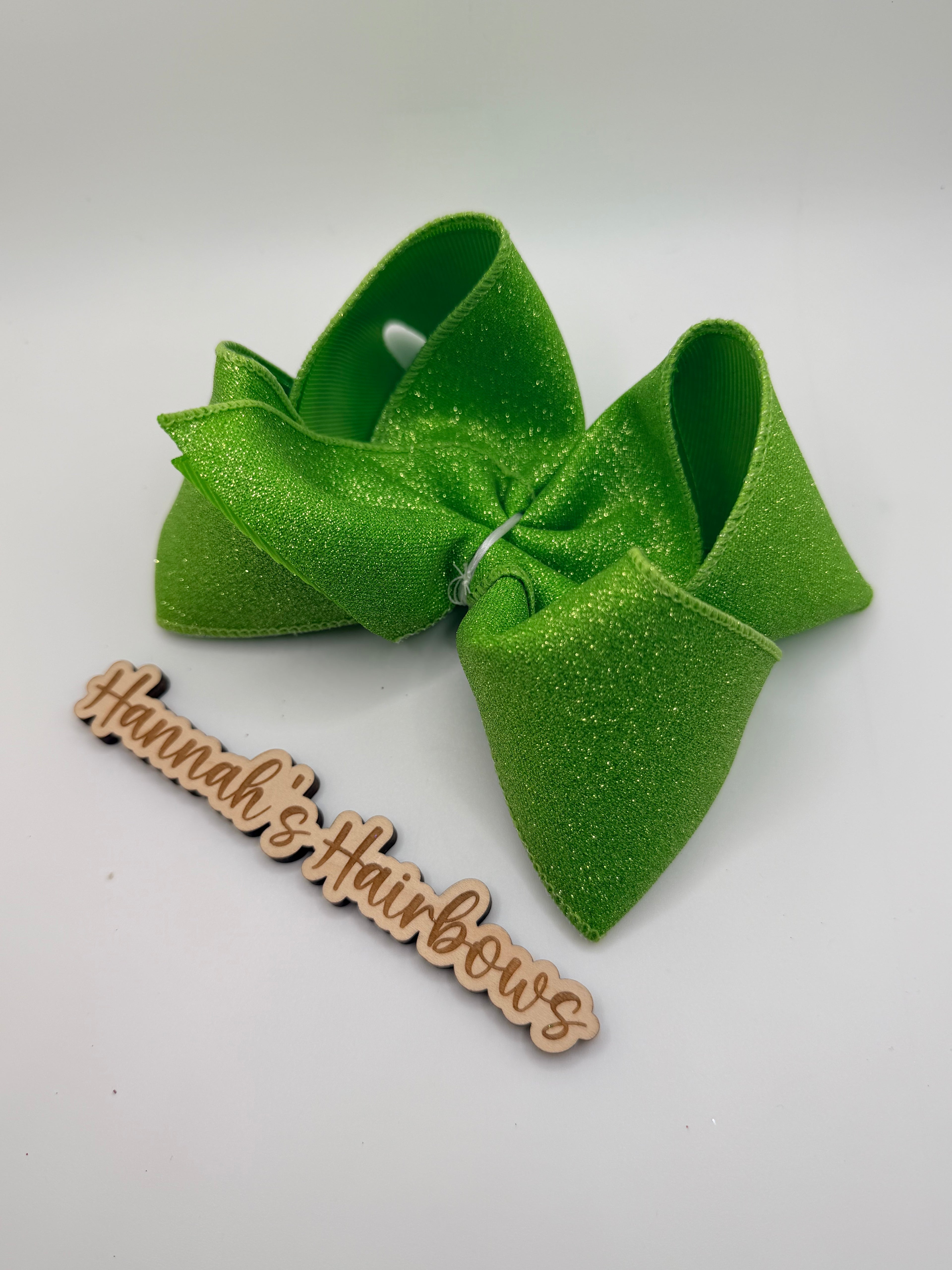 Lime Green Glitter Standard